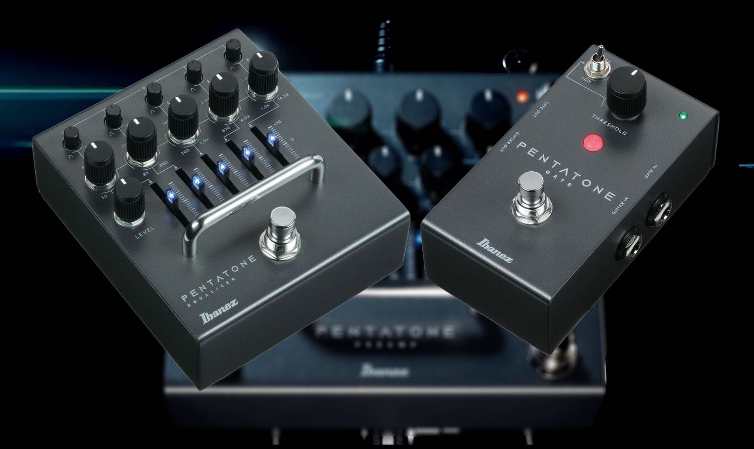Ibanez trocea el previo Pentatone, y ahora ofrece la sección de EQ